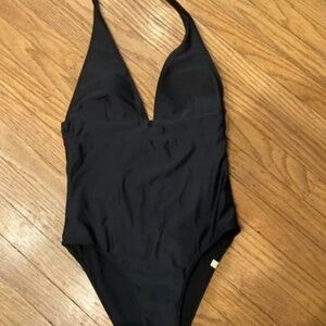 Summersalt the Halter Plunge One Piece Swimsuit